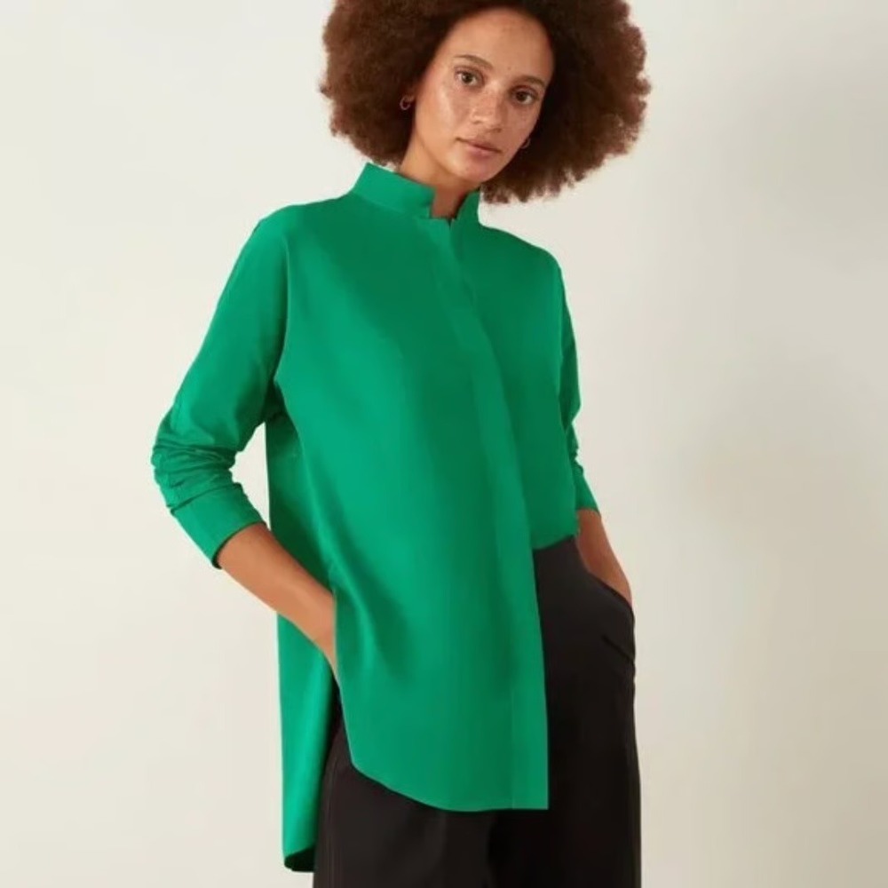 Aday Something Borrowed‎ Shirt in Limited Edition Emerald Green Size XS